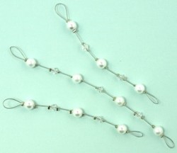 Zeige Details für Haardraht Set, Strass kristall und Perlen Bild von Haardraht Set, Strass kristall und Perlen