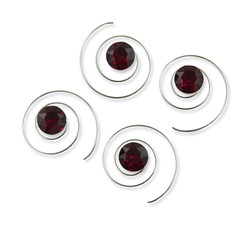 Zeige Details für Curlies Hochzeit rot Strass 8 mm Bild von Curlies Hochzeit rot Strass 8 mm