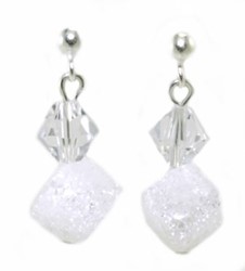 Zeige Details für Bergkristall Ohrstecker Mina Swarovski Strass Kristall 925 Silber Bild von Bergkristall Ohrstecker Mina Swarovski Strass Kristall 925 Silber