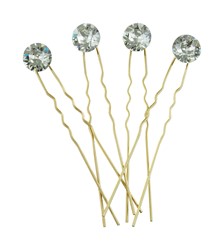 Zeige Details für Haarnadeln gold Strass kristall Bild von Haarnadeln gold Strass kristall