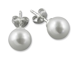 Zeige Details für Ohrringe Perlen 8 mm 925 Silber Bild von Ohrringe Perlen 8 mm 925 Silber