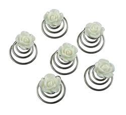 Bild von Curlies Blumen klein creme