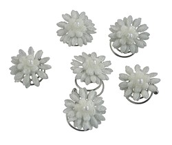Zeige Details für Curlies Blumen Perlen creme Bild von Curlies Blumen Perlen creme