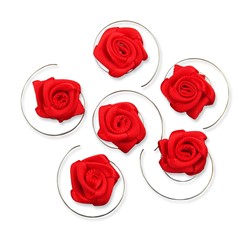 Zeige Details für Curlies Blumen rot Bild von Curlies Blumen rot