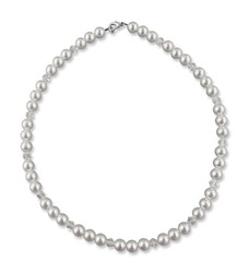 Zeige Details für Swarovski Perlenkette Sabine Perlen 8 mm 925 Silber Bild von Swarovski Perlenkette Sabine Perlen 8 mm 925 Silber
