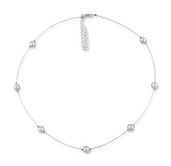 Zeige Details für Perlenkette Stephanie 925 Silber Bild von Perlenkette Stephanie 925 Silber
