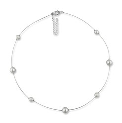 Zeige Details für Perlenhalskette Anna 925 Silber Bild von Perlenhalskette Anna 925 Silber