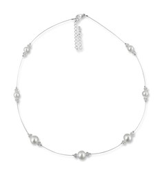 Zeige Details für Perlenkette Alexandra 925 Silber Bild von Perlenkette Alexandra 925 Silber
