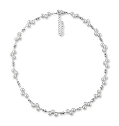 Zeige Details für Perlenkette modern Nicole 925 Silber Bild von Perlenkette modern Nicole 925 Silber