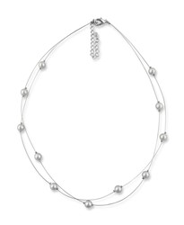 Zeige Details für Perlenkette mehrreihig 925 Silber Bild von Perlenkette mehrreihig 925 Silber