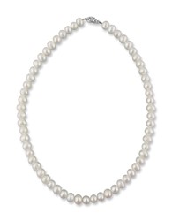 Zeige Details für Süßwasser Perlenkette 42 cm Perlen 7,5 mm creme 925 Silber Bild von Süßwasser Perlenkette 42 cm Perlen 7,5 mm creme 925 Silber