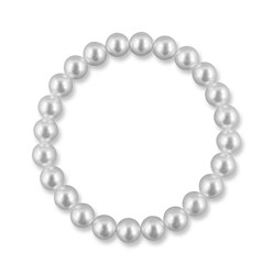 Zeige Details für Gummizug Armband Perlen 8 mm Bild von Gummizug Armband Perlen 8 mm