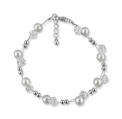 Zeige Details für Glitzer Armband Lena 925 Silber Bild von Glitzer Armband Lena 925 Silber