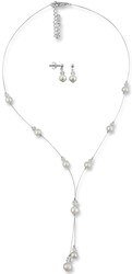Zeige Details für Brautschmuck Set Lilli Perlenkette Ohrringe 925 Silber Bild von Brautschmuck Set Lilli Perlenkette Ohrringe 925 Silber