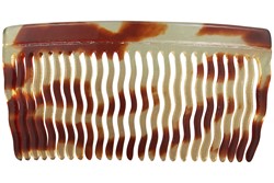 Zeige Details für Haarkamm Celluloid 8 cm gewellt Bild von Haarkamm Celluloid 8 cm gewellt