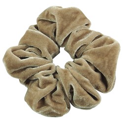 Bild von Samt Scrunchies beige