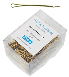 Zeige Details für Haarklemmen gold 5 cm 250 Gramm Bild von Haarklemmen gold 5 cm 250 Gramm