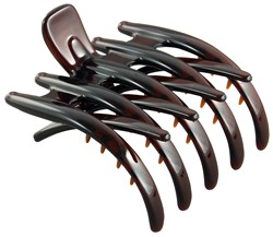 Zeige Details für Haarklammern braun 6 cm Bild von Haarklammern braun 6 cm