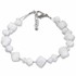 Bild von Bergkristall Armband Mina Swarovski Kristalle White Alabaster 925 Silber, Bild 2