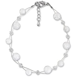 Zeige Details für Bergkristall Armband Svenja Swarovski Strass Kristall 925 Silber Bild von Bergkristall Armband Svenja Swarovski Strass Kristall 925 Silber