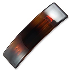 Zeige Details für Haarspange groß braun 9 cm Bild von Haarspange groß braun 9 cm
