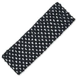 Zeige Details für Stirnband gehäkelt schwarz Bild von Stirnband gehäkelt schwarz