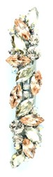 Zeige Details für Strass Haarspange champagner Bild von Strass Haarspange champagner