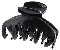 Zeige Details für Haarklammer mittelgroß schwarz 6 cm Bild von Haarklammer mittelgroß schwarz 6 cm