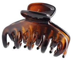 Zeige Details für Haarklammer mittelgroß braun 6 cm Bild von Haarklammer mittelgroß braun 6 cm