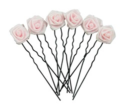 Zeige Details für Haarnadel Blumen rosa Bild von Haarnadel Blumen rosa