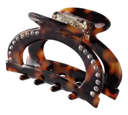 Zeige Details für Haarklammer Mia braun Bild von Haarklammer Mia braun