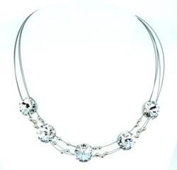 Bild von Collier Theresa, Swarovski® Kristalle in kristall