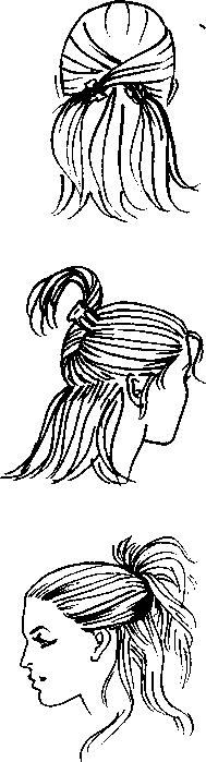 Anleitung Hochsteckfrisur für halboffene Haare