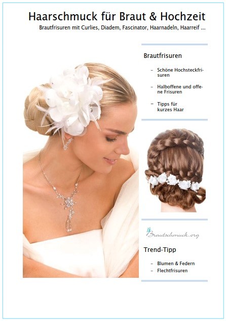 Ratgeber Haarschmuck für Braut & Hochzeit