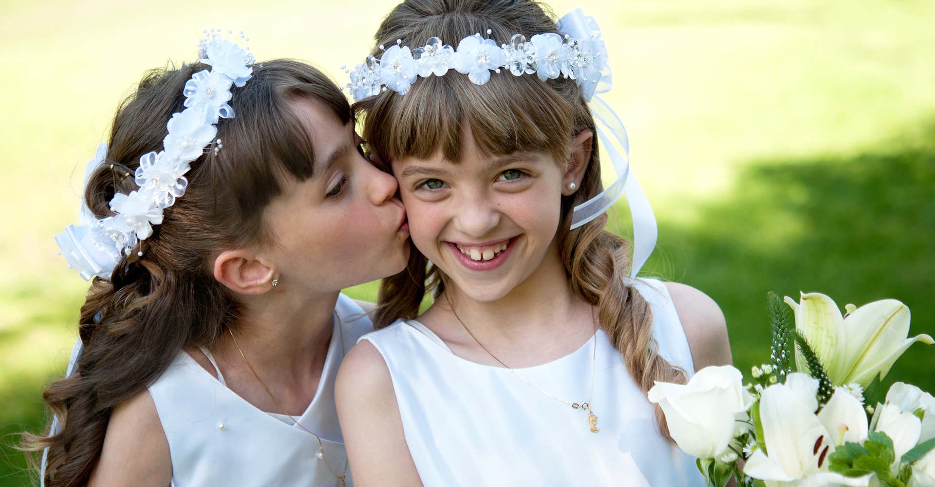 Blumenschmuck Haar Hochzeit