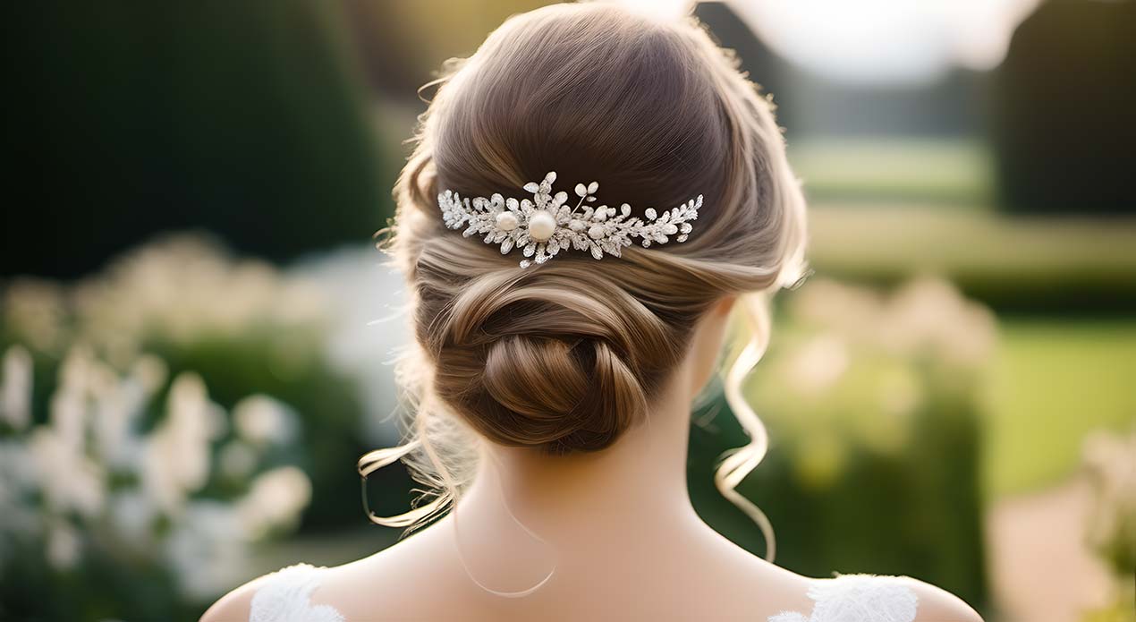 Braut Haarspange