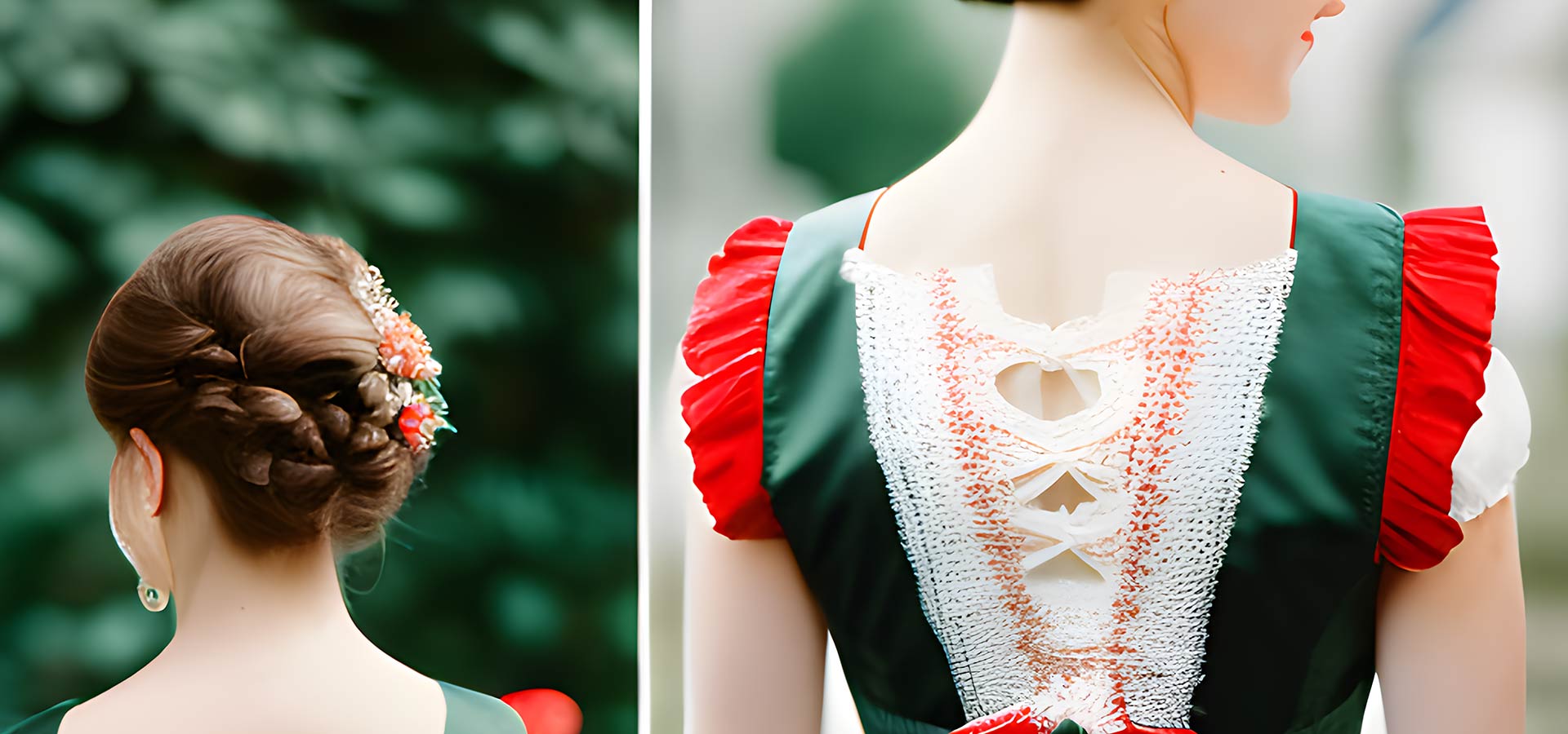 Brautdirndl - Hochzeitsdirndl