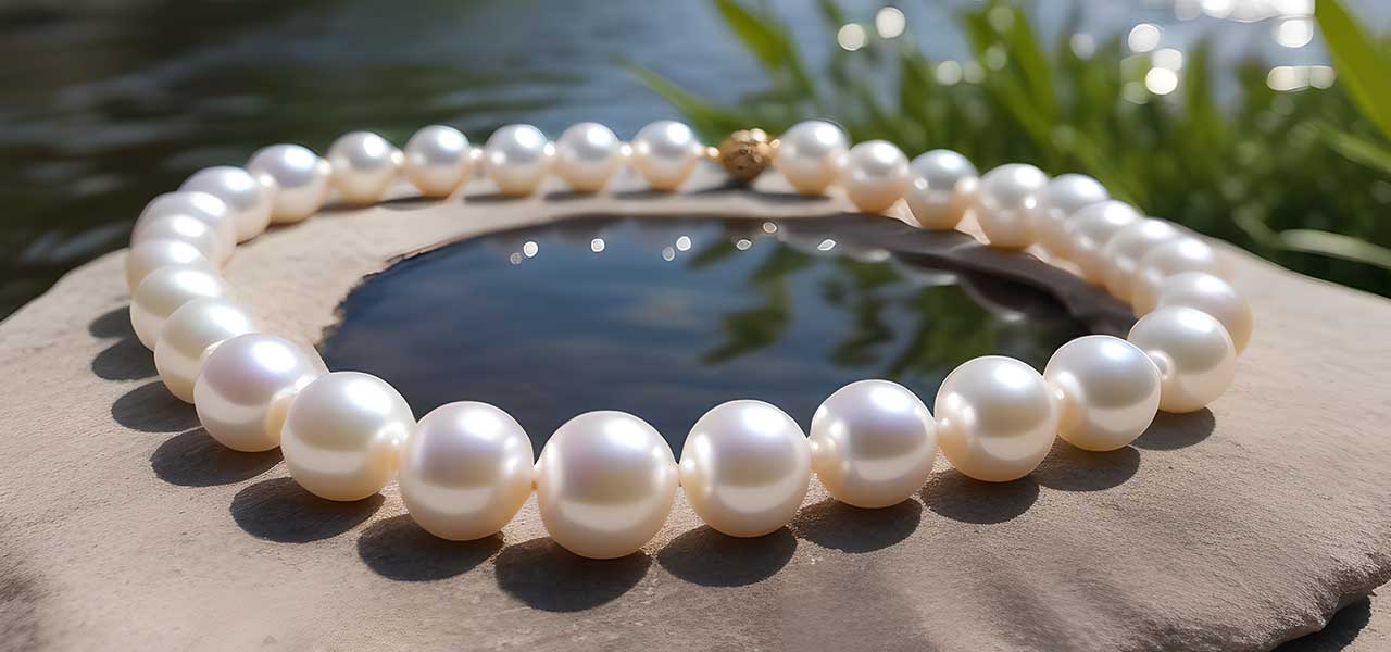 Perlenkette echt