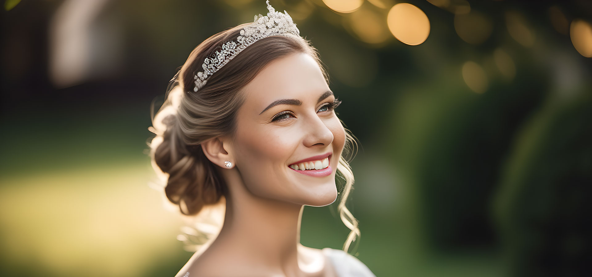 Diadem für Hochzeit