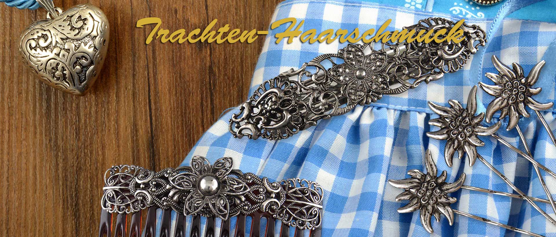 Trachtenhochzeit - Trachten Haarschmuck