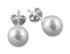 Bild von Ohrringe Perlen 8 mm 925 Silber, Bild 1