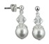 Bild von Swarovski Perlen Ohrringe 925 Silber, Bild 1