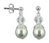 Bild von Swarovski Perlen Ohrringe 925 Silber, Bild 2
