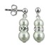 Bild von Ohrring mit Perlen Celine 925 Silber, Bild 2