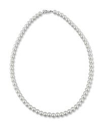 Bild von Perlenkette 42 cm Perle 6 mm 925 Silber