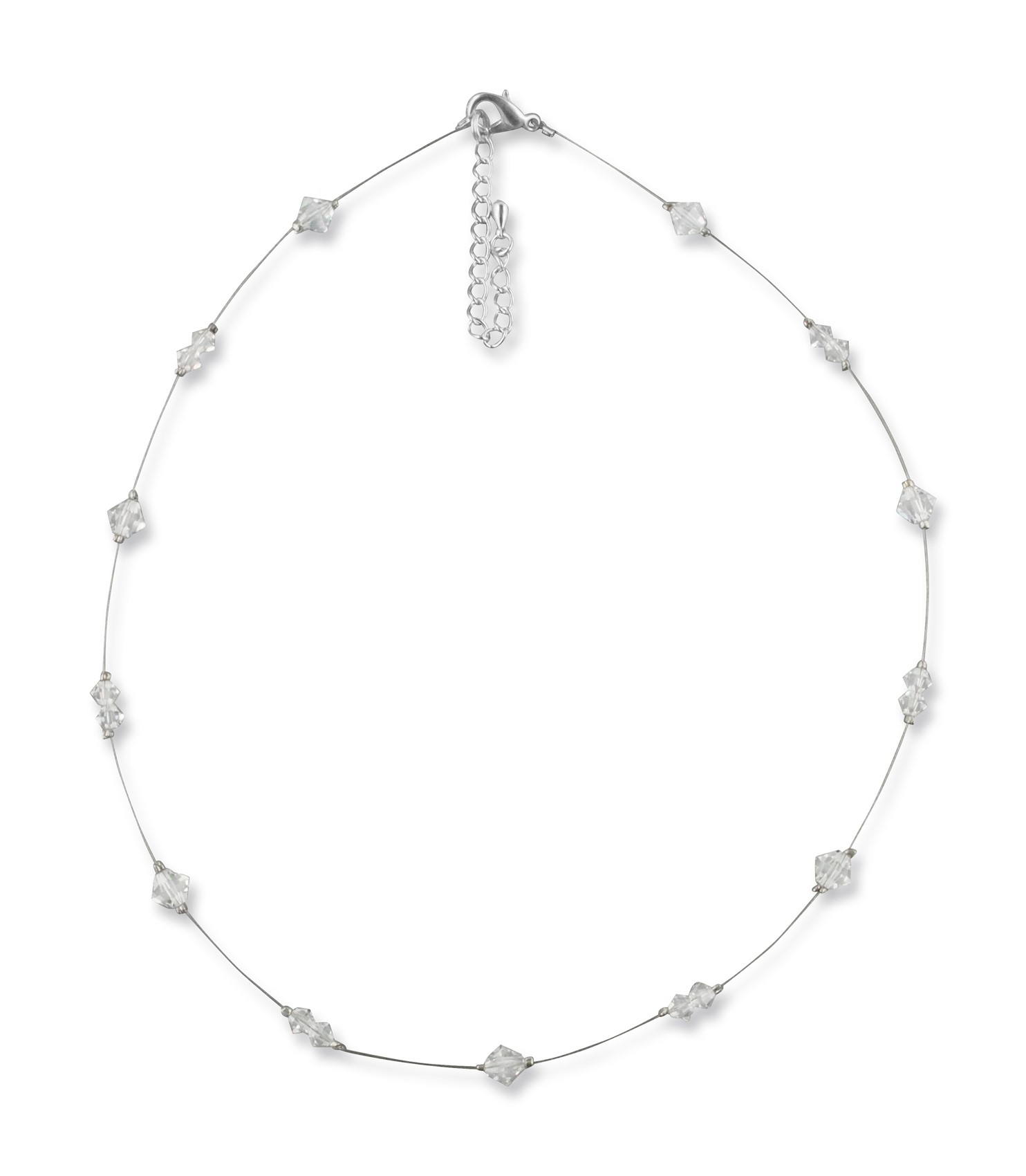 Bild von Strass Collier Yvonne 925 Silber