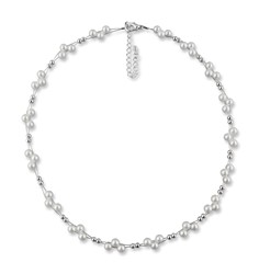 Bild von Perlenkette modern Nicole 925 Silber