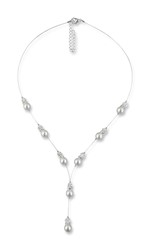 Bild von Perlenkette modern Maja 925 Silber