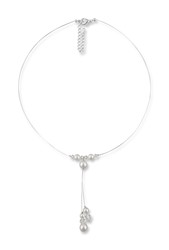 Bild von Perlenkette mit Anhänger Ina 925 Silber