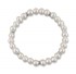 Bild von Echte Perlen Armband Damen 7,5 mm ivory creme Swarovski, Bild 1